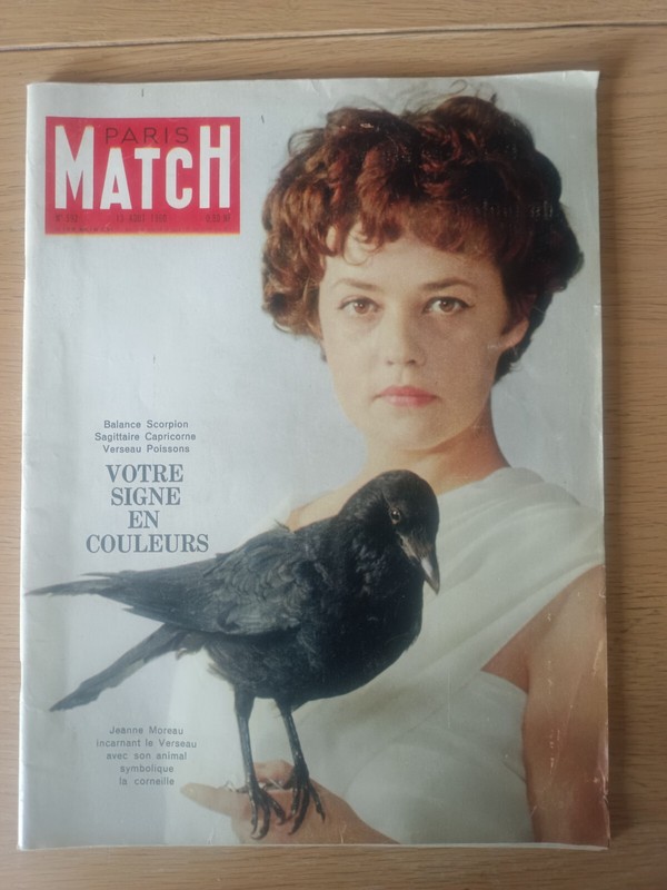 Paris Match 592 AoÃ»T 1960 - Jeanne Moreau Fidel Castro FranÃ§Oise Sagan Soraya