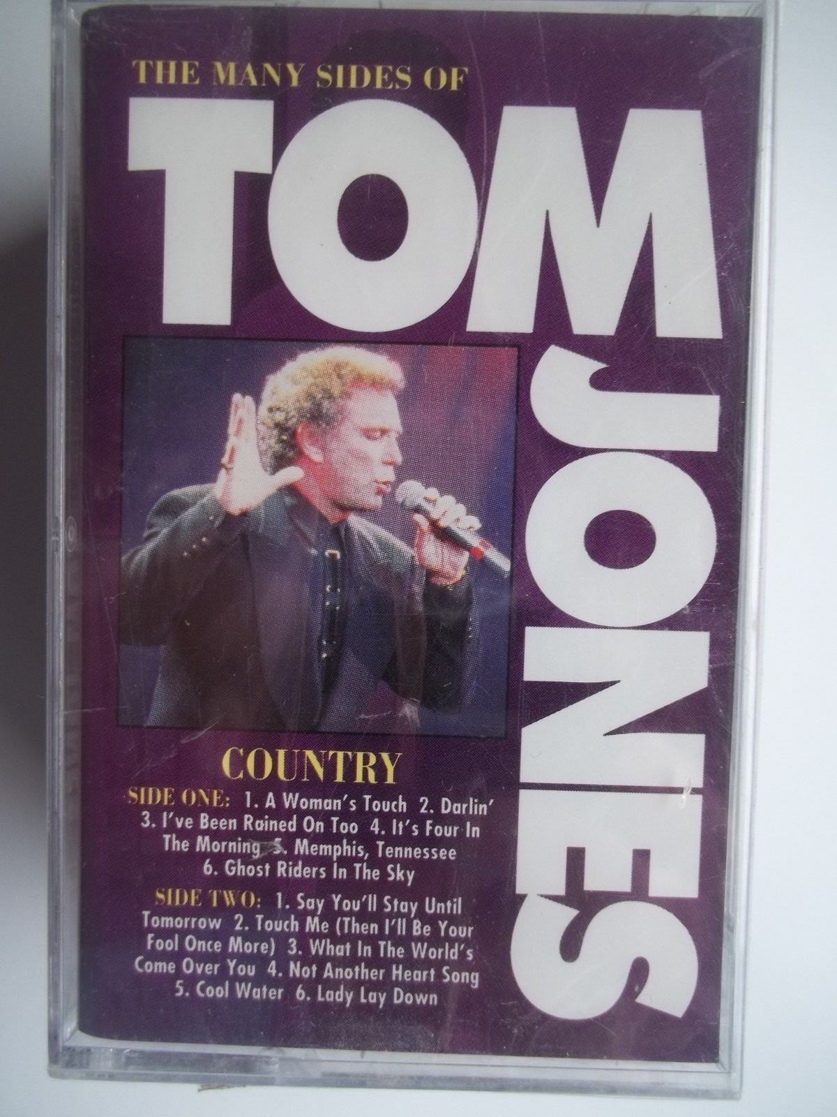 3~Cassettes~TOM JONES-1-Country-1-Love Songs-1-Hits-NEW Sealed