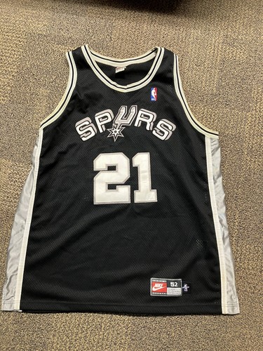 TIM DUNCAN SAN ANTONIO SPURS NIKE AUTHENTIC ROOKIE JERSEY