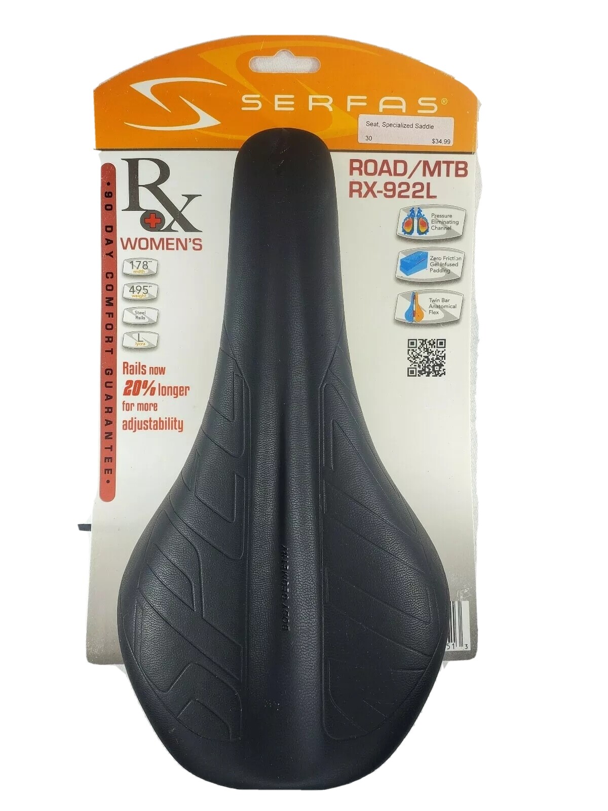 serfas women's bike seat