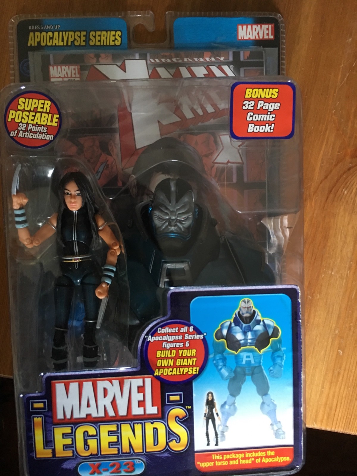 MARVEL LEGENDSシリーズ　アポカリプス Amazon.com: Marvel Hasbro Legends Series 6-inch Collectible