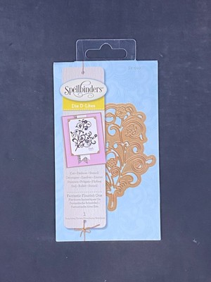 Spellbinders Die D Lites Fantastic Flourish One Craft Metal Cut Emboss Die
