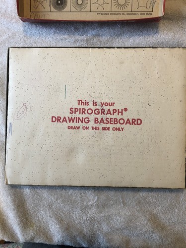 Kenner Spirograph # 401 Red Tray Near Complete Very Good Vintage 1967 Kenner's