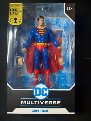 DC Multiverse SUPERMAN Action Comics #1000 Gold Label 7   Figure NEW IN HAND