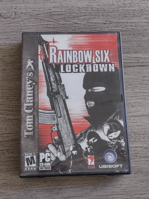 Rainbow Six LOCKDOWN Lock-Down Vintage Shooter PC Game 5 CD US VERSION No Manual