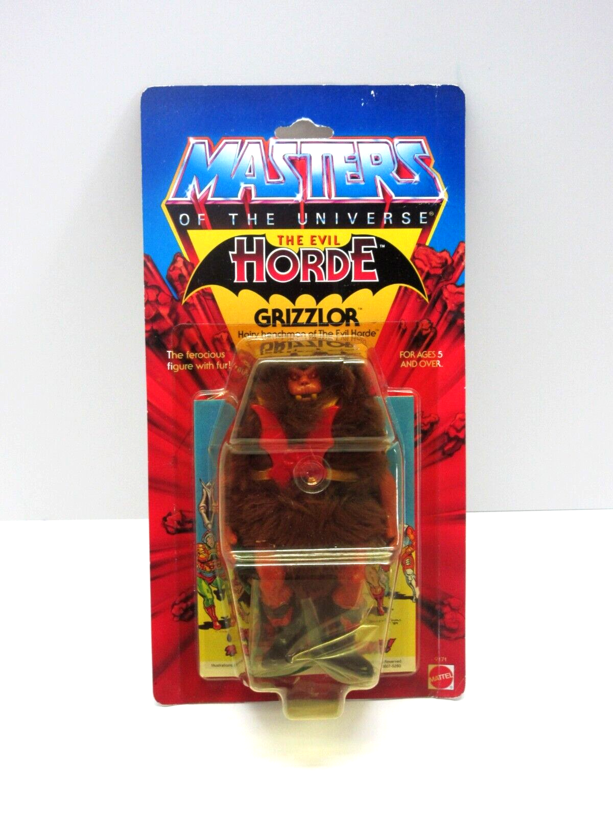 マスターズオブユニバース/ グリズラー 人形 Grizzlor ヴィンテージ中古 MOTU,Vintage,GRIZZLOR,Masters of the Universe,MOC,Sealed