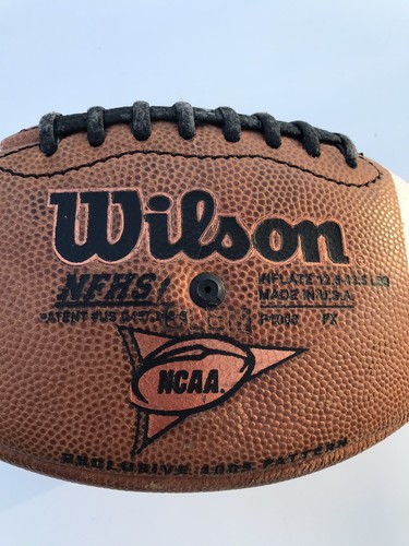 Wilson Football GST NFHS F1003 FX NCAA 1005 Pattern Brown USA Engineered Sports
