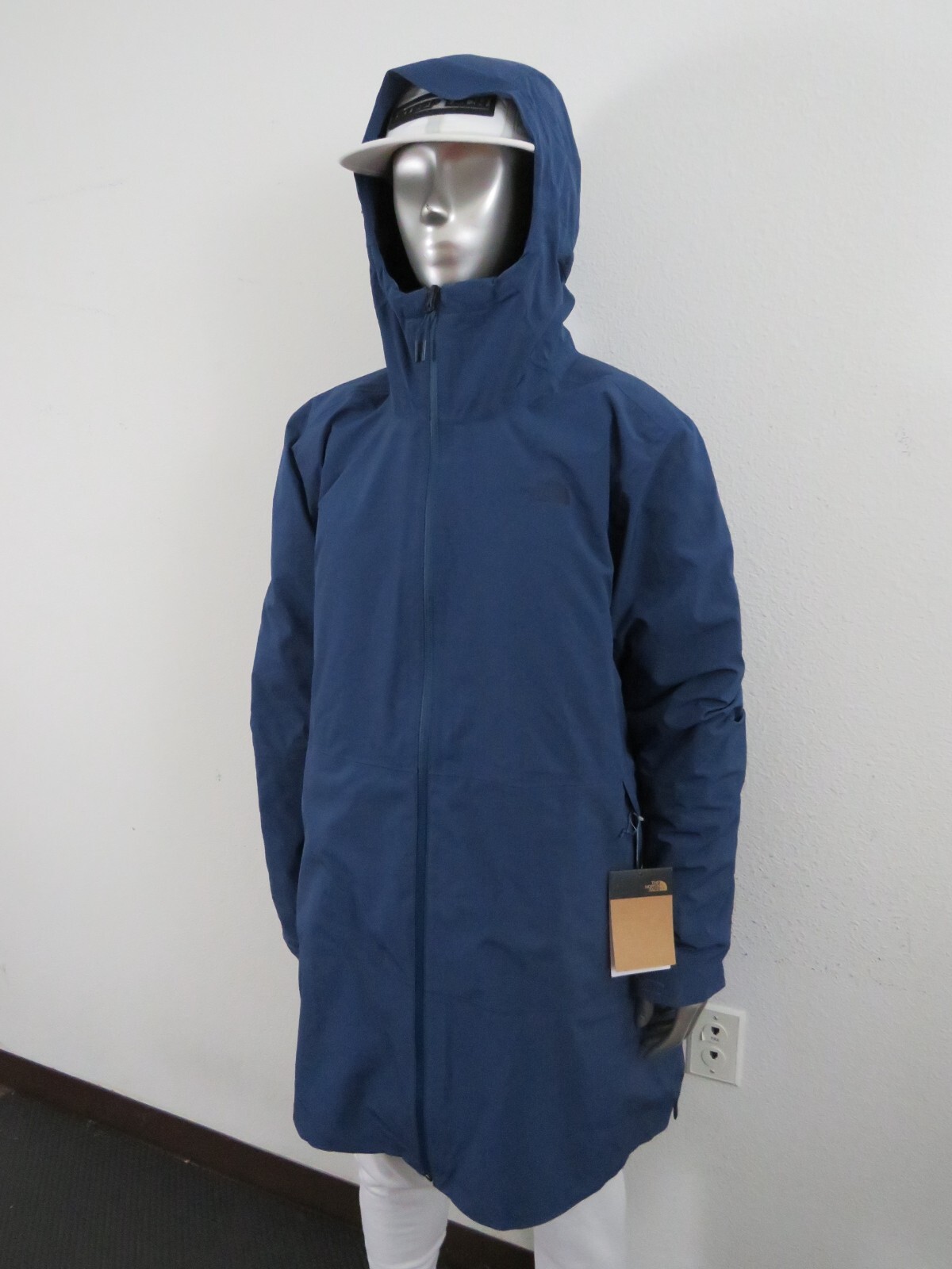 Pre-owned The North Face Womens  Thermoball Triclimate Waterproof Insulated Parka Jacket B In Blue