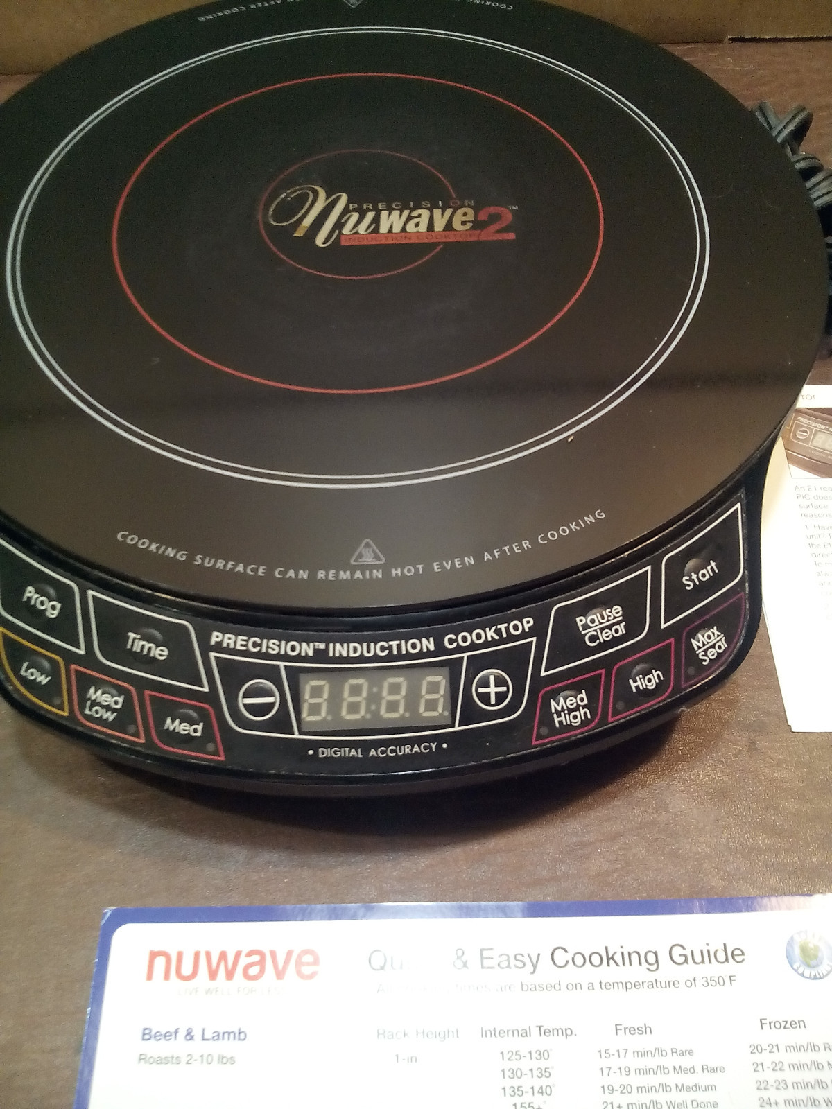 Nuwave Precision 2-Portable Induction Cooktop Model 30151