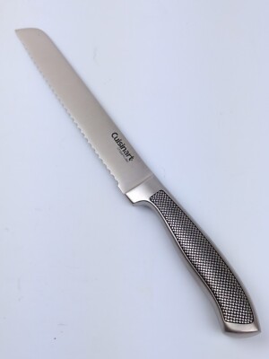Cuisinart CLASSIC Graphix 8'' BREAD Knife made w/ GERMAN Steel + FREE Sheath NEW