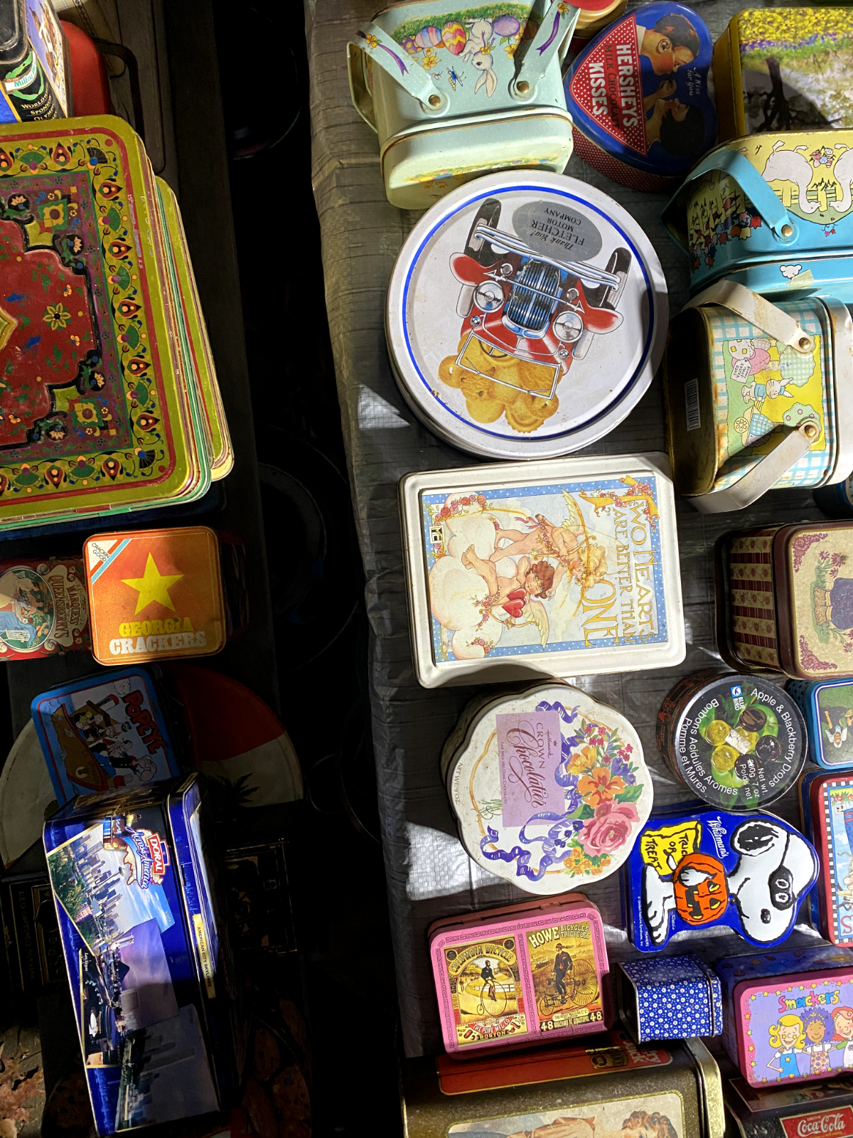 VINTAGE SMALL & MEDIUM ADVERTISING TINS CANISTERS ***YOU PICK***