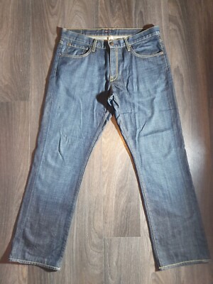 Agave Copper Gringo Classic Straight Jeans Supima Cotton Blue Size W34/L31 BNWOT