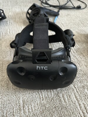 HTC Vive VR Headset Complete Kit Virtual Reality for PC w/ Audio Strap