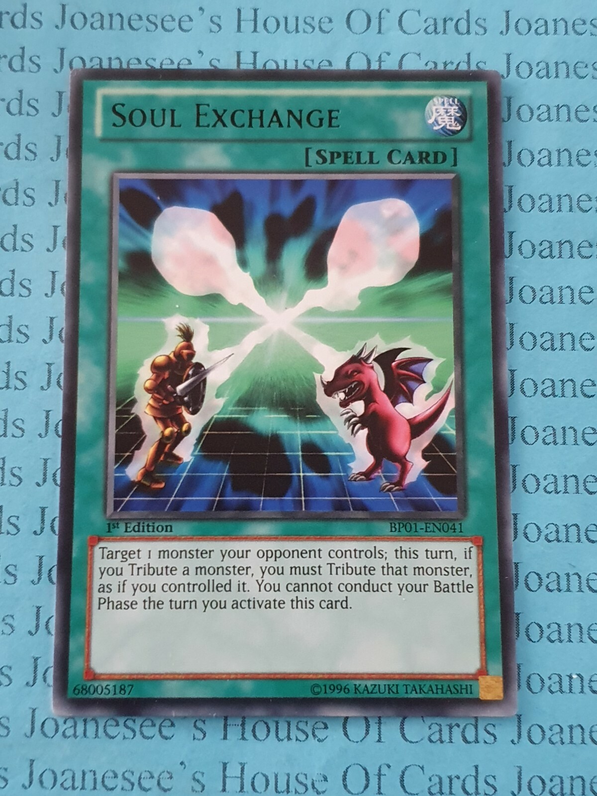 YU-GI-OH! Soul Exchange (BP01-EN041) – Rare Sammelkarte 1st Edition