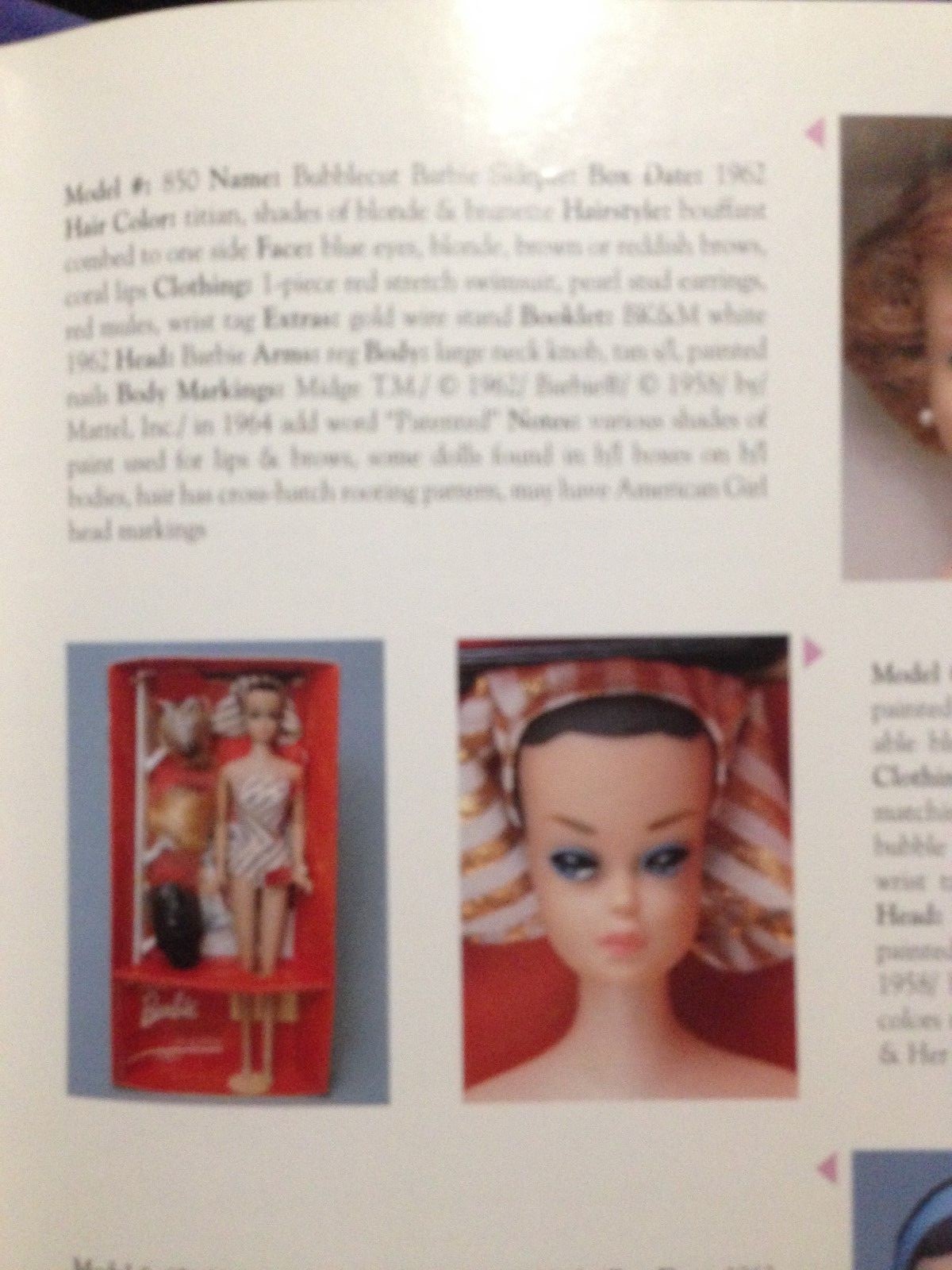 1996 Marcie Melillo - Ultimate Barbie Doll Book   (Hardback Copy)