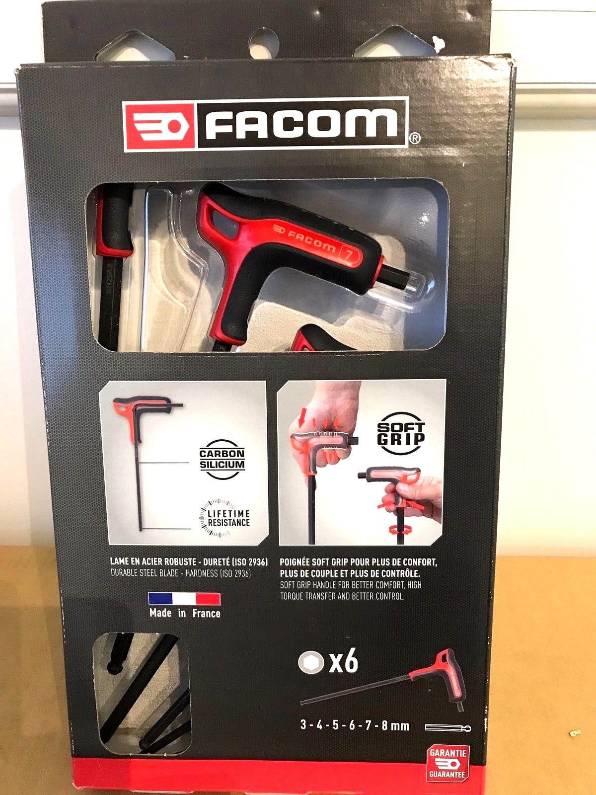 THANDLE POWER HEX ALLEN KEY SET 3mm TO 8mm * BOXED & IS A 6