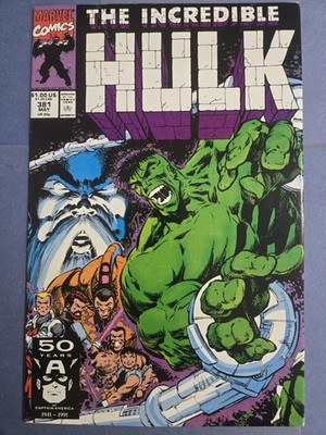 MARVEL COMICS - THE INCREDIBLE HULK - VOLUME 1 - # 381 - MAY 1991 - COPPER AGE