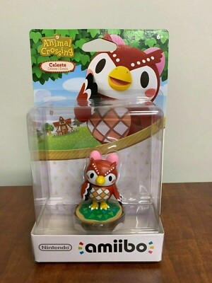 CELESTE AMIIBO SERIES ANIMAL CROSSING NINTENDO SWITCH 3DS WII U US EDITION