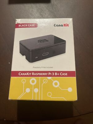 CanaKit - Premium Case for Raspberry Pi B+ Case - Black NEW