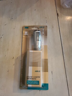 LOT of 20 Brand NEW Labtec AM-22 Deluxe Recording Microphone 600 ohm w/ 8' Cord