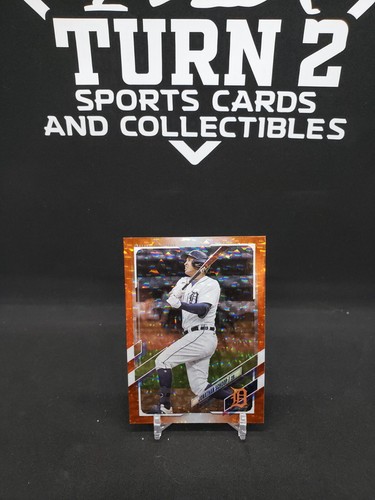 イン・ザ・スープ 2021 Topps Jonathan Schoop Orange Refractor #56/299 No. 595