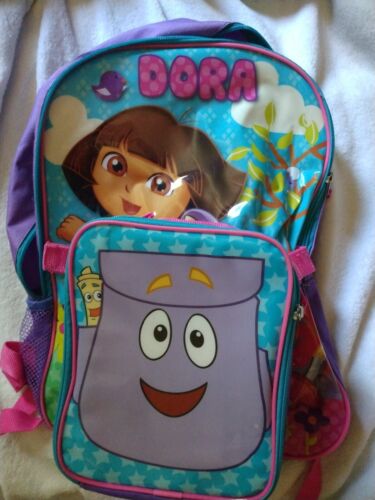 Nickelodeon Dora Backpack With Lunch Bag, 16 inch