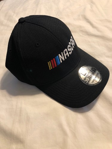 Nascar 39thirty Hat Small Medium Stretch Fit New Era Used Sticker Cap Baseball
