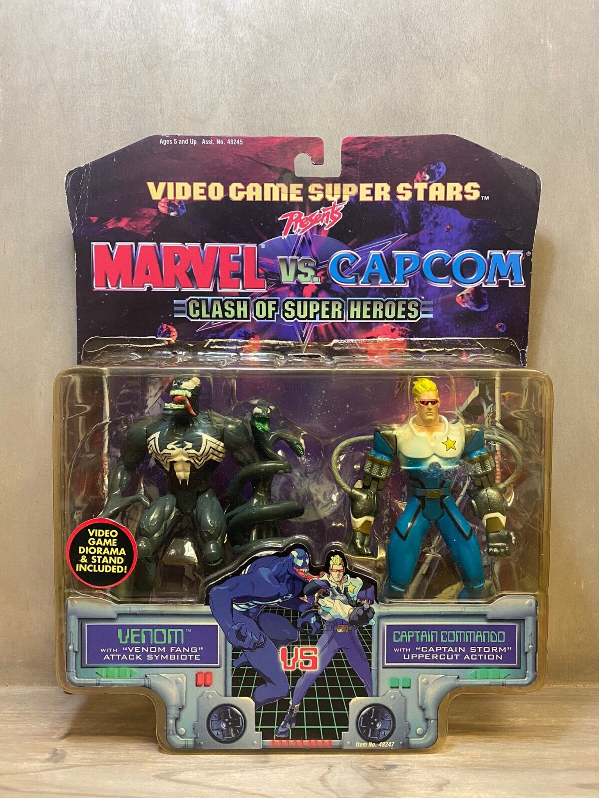 ベノム　カプコン　フィギュア　マーベル　vs カプコン　トイビズ マーベル vs カプコン フィギュア ベノム キャプテンコマンド