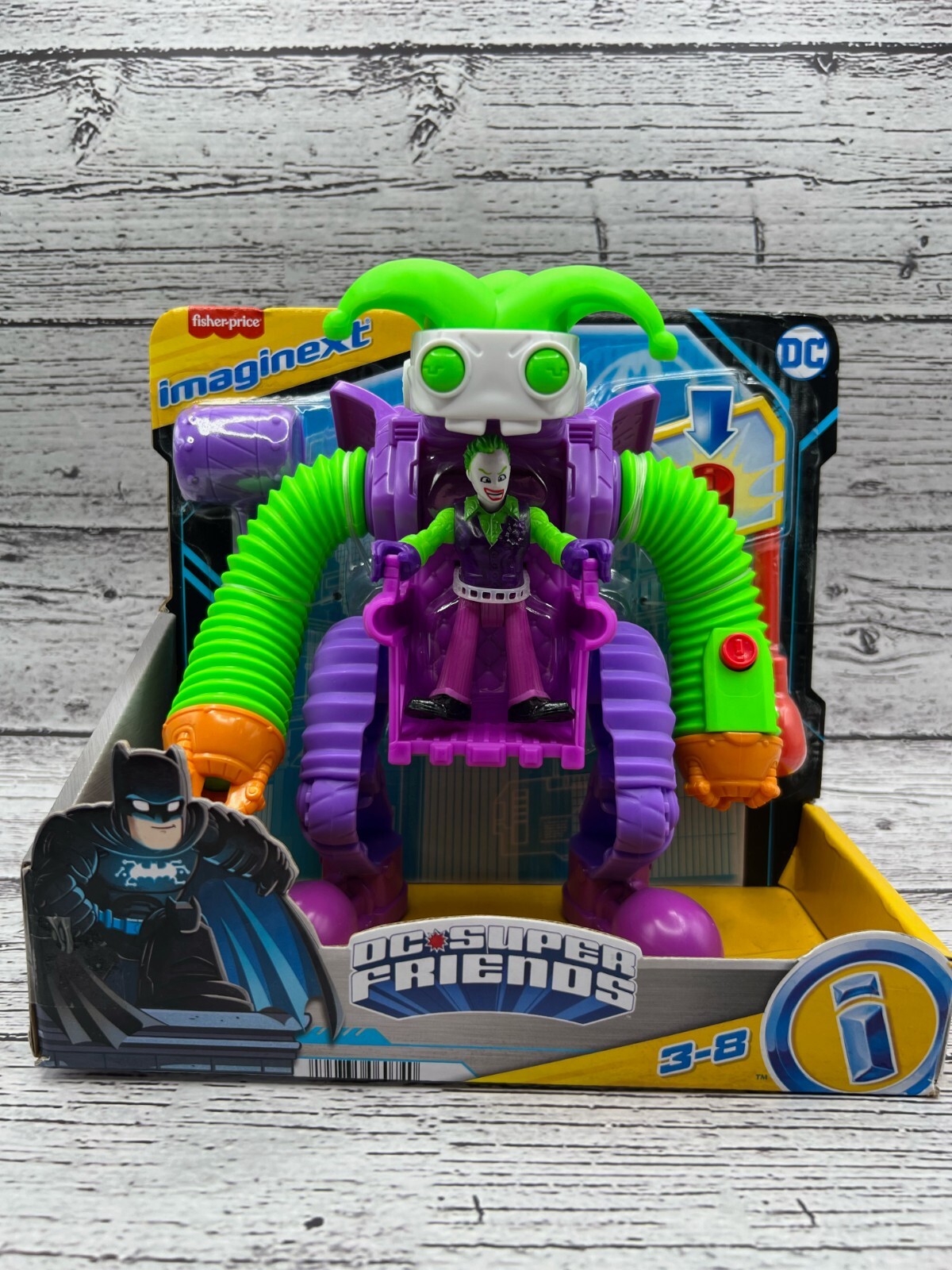 Imaginext The Joker Battling Robot DC Super Friends Fisher