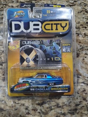 Jada DubCity 1985 CADILLAC FLEETWOOD BROUGHAM 1/64 WAVE 10 COLLECTOR #100