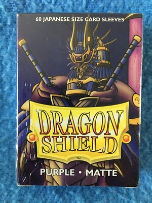 FUKUSU PURPLE HORDE Dragon Shield Matte Japanese Size Card Sleeves 60 59x86