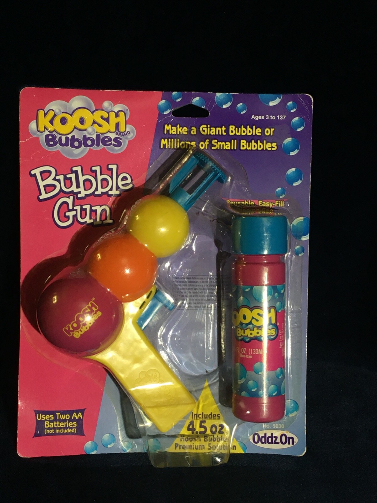 Vintage Unopened Large Koosh Bubble Gun w/ bubbles | eBay Vintage Unopened Large Koosh Bubble Gun w/ bubbles | eBay