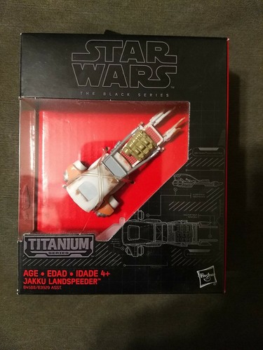 Star Wars Black Series Titanium JAKKU LANDSPEEDER 19 NIB