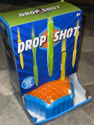 Fat Brain Toys Drop Shot Arrows in a Row Challenge Game New Damaged Box