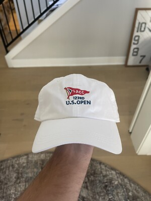 LACC 123rd US Open Golf Hat Cap - Adjustable - White - Los Angeles Country Club