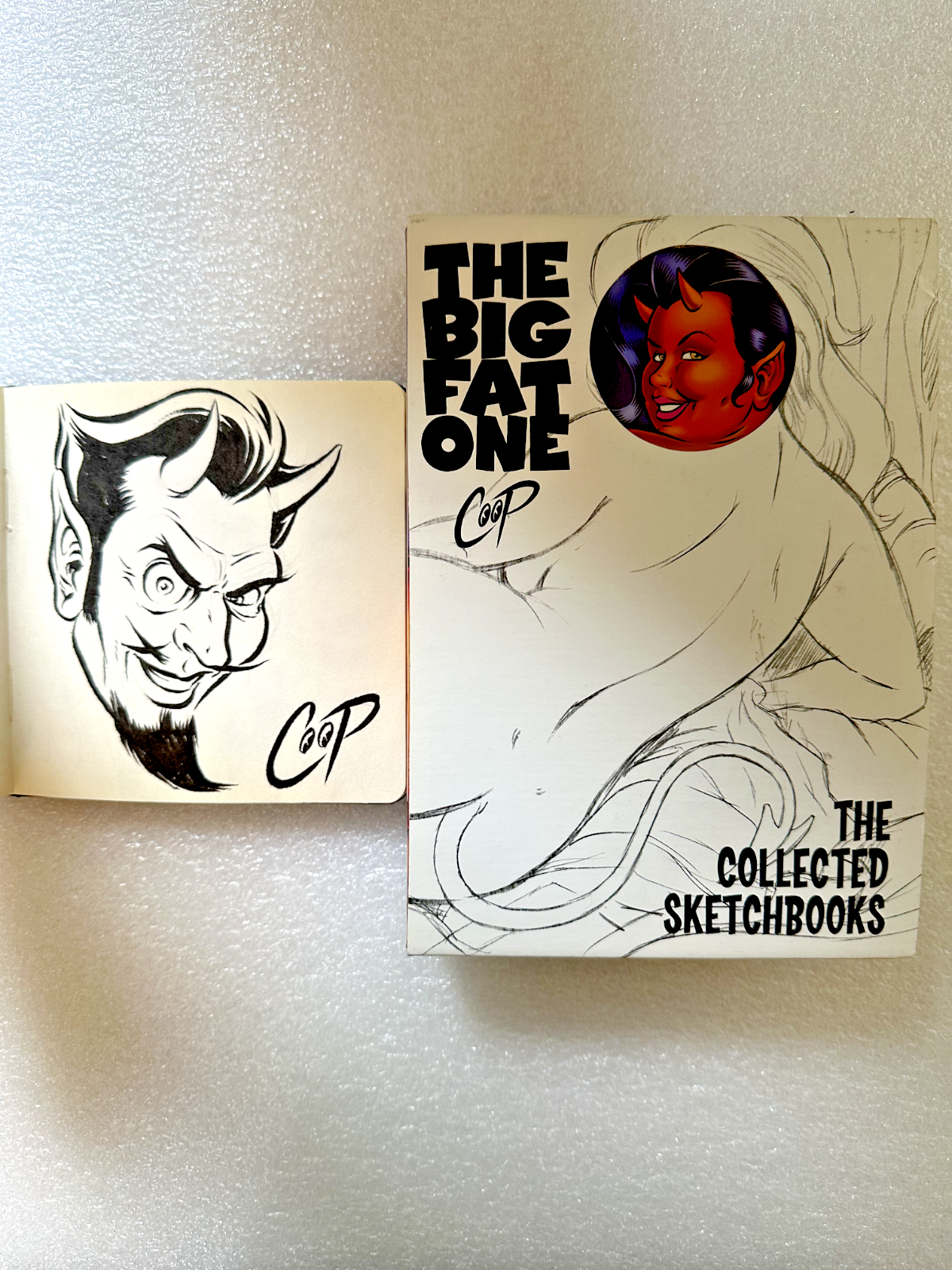 THE BIG FAT ONE：COLLECTED SKETCHBOOKS Big Fat One: The Collected Sketchbooks Of Coop – WACKO Los