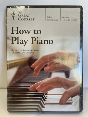 The Great Courses How to Play Piano by Pamela D. Pike BRAND NEW Unopened Sealed