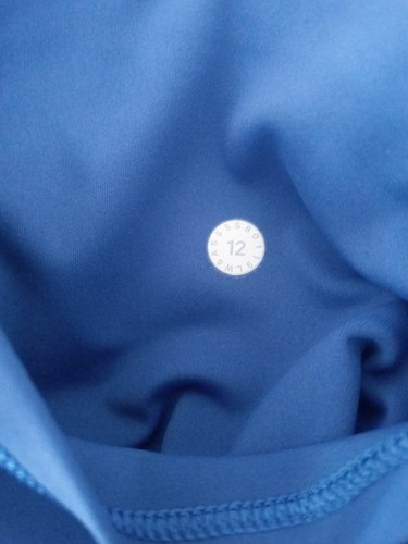 Lululemon Fast Free Crop ll 19" *Nulux in Jet Stream
