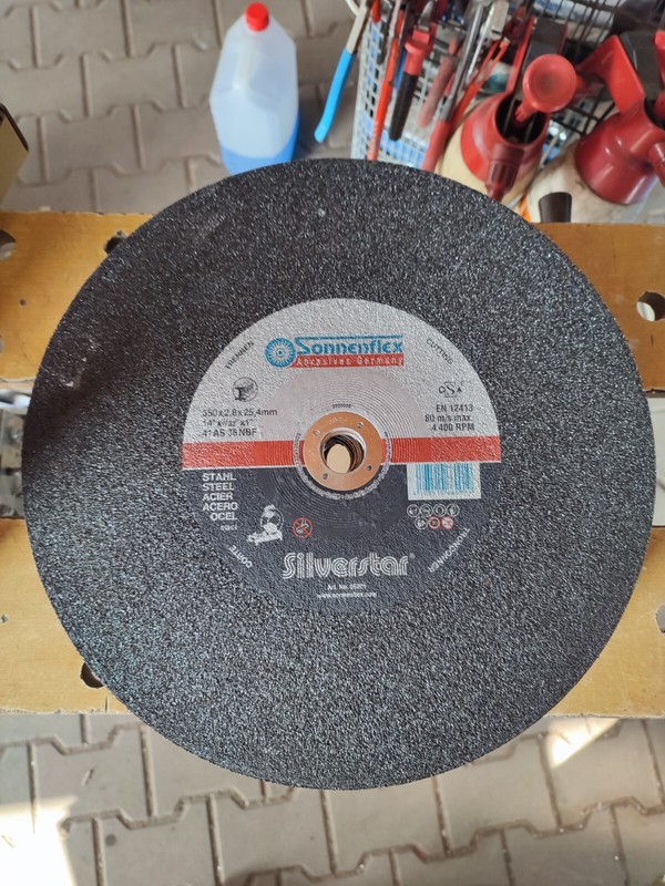 Sonnenflex 350x2,8x25,4 Flexscheibe Stahl