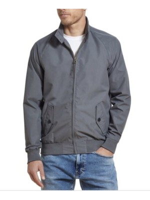 

WEATHERPROOF VINTAGE Мужская серая куртка на молнии, Серый, S207275ME