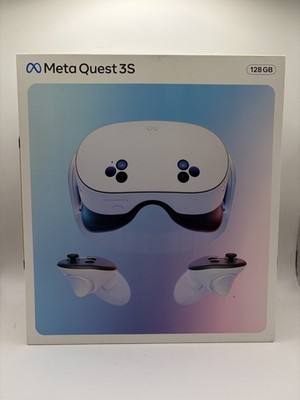 Meta Quest 3s 128GB VR Headset! Neu!!!-White-Standard-Headset vom Händler!