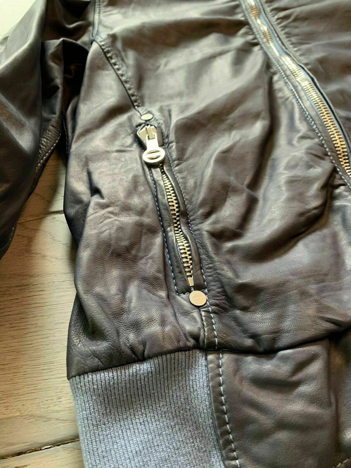 LAVERDA LAVERDA LIMITED MOTORCYCLE MOTORRADJACKE LEATHER BIKER JACKE BLOUSON JACKET S