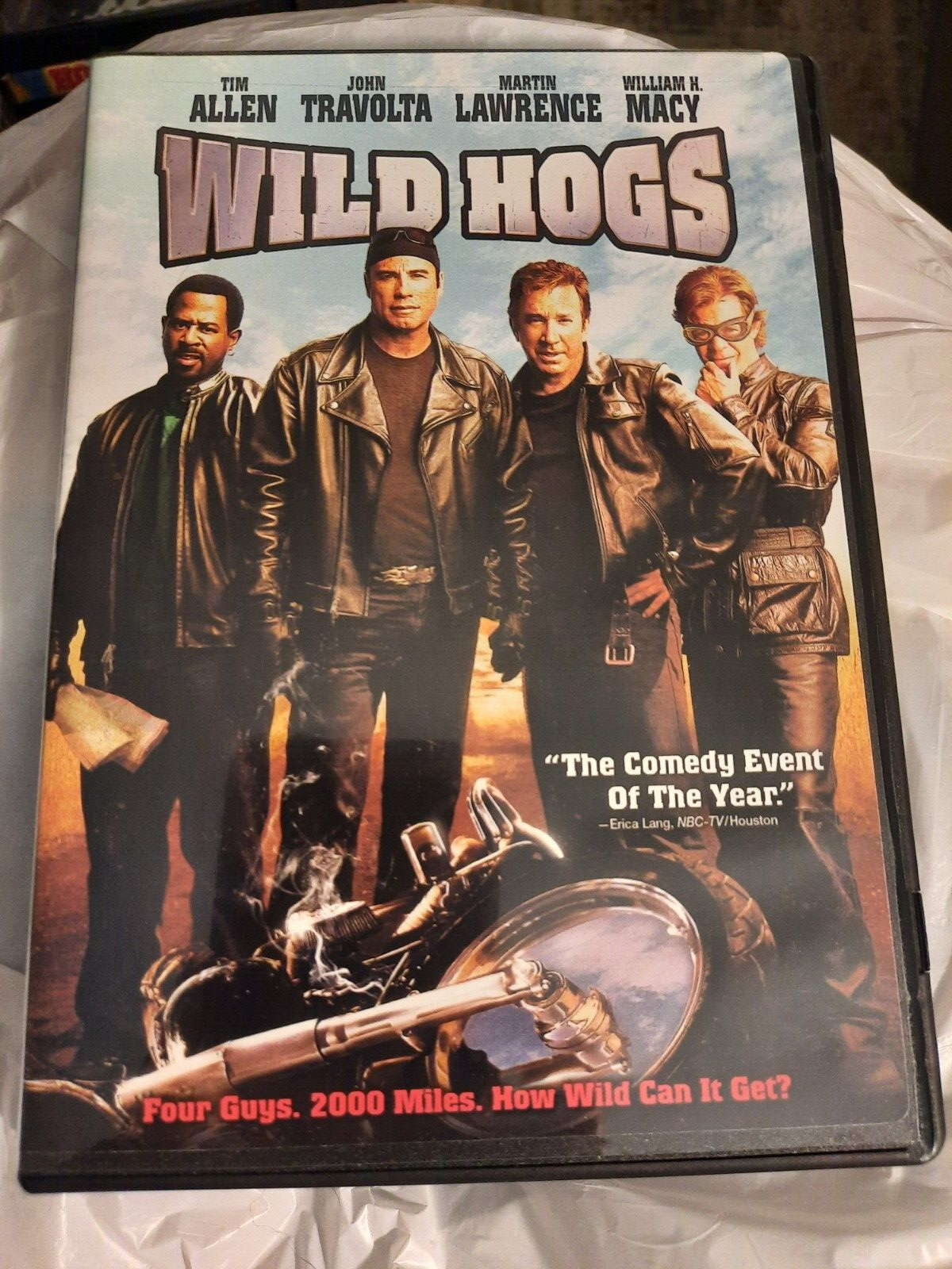 Wild Hogs (DVD, 2007, Widescreen) Tim Allen, John Travolta
