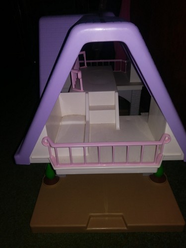 Vintage USA Little Tikes Purple Roof dollhouse
