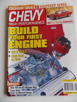 CHEVY HIGH PERFORMANCE MAGAZINE JUNE 2001 BUILD YOUR FIRST ENGINE!