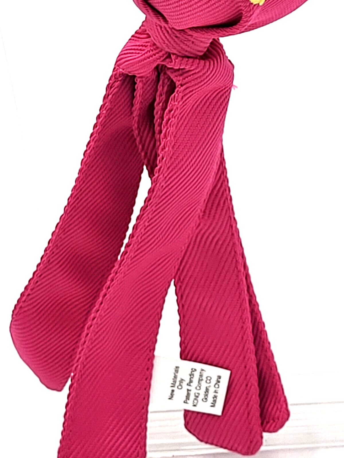 KONG Wubba Friends Ballistic LARGE Hippo Squeaky Toss & Tug Dog Fetch Toy