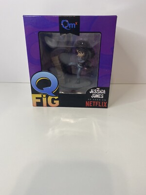 QmX Q Fig Jessica Jones Netflix Marvel Comics 2017 Quantum Mechanix Figure New