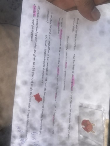 Item photo(s) from verified buyer