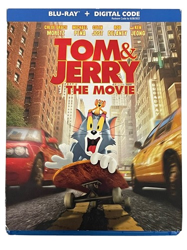☆TOM☆ ßź DVD Blu-ray Tom and Jerry: The Movie (Blu-ray, 2021) Fast Shipping