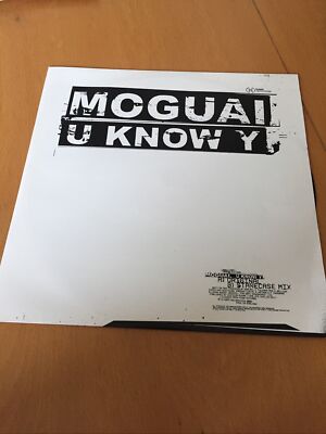 Moguai - U Know Y - Used Vinyl Record 12 - Ex Copy